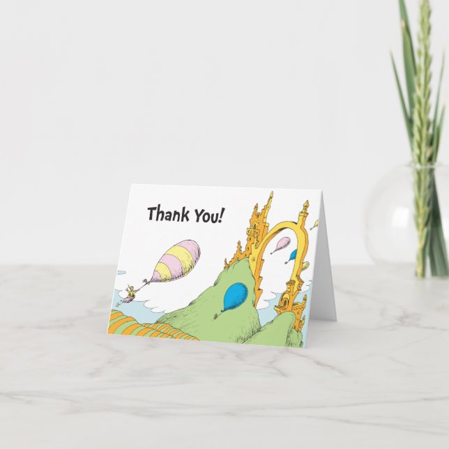 Dr Seuss | Oh les endroits où vous irez en Merci (Devant)