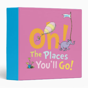 Dr. Seuss Oh! The Places Parade Binder