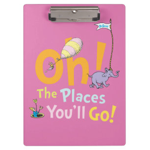 Dr. Seuss Oh! The Places Parade Clipboard