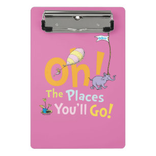 Dr. Seuss   Oh! The Places Parade Mini Clipboard