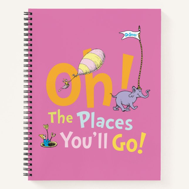 Dr. Seuss | Oh! The Places Parade Notebook (Front)