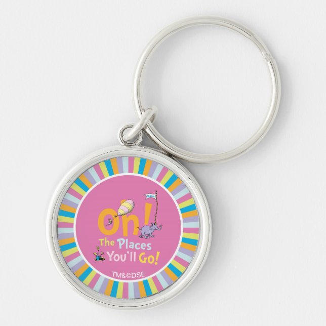 Dr. Seuss | Oh, The Places You'll Go! Keychain (Front)