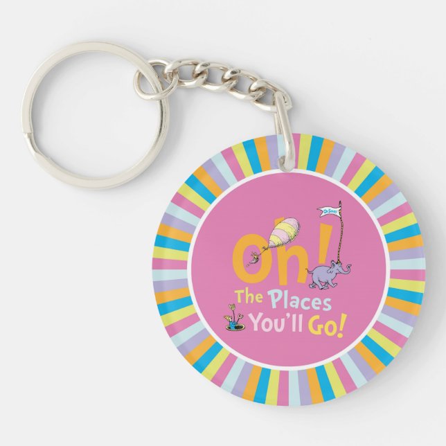Dr. Seuss | Oh, The Places You'll Go! Keychain (Front)