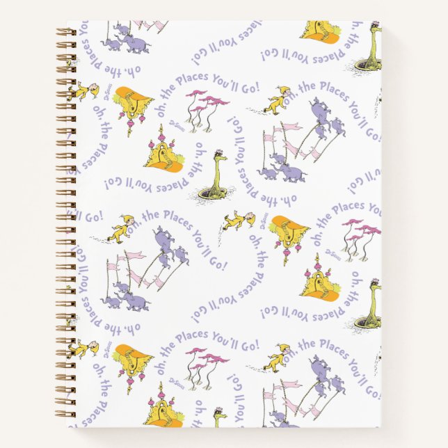 Dr. Seuss "Oh, the Places You'll Go!" Notebook (Front)