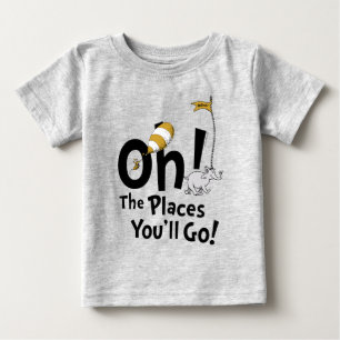 Dr. Seuss Oh, The Places You'll Go! Retro Baby T-Shirt