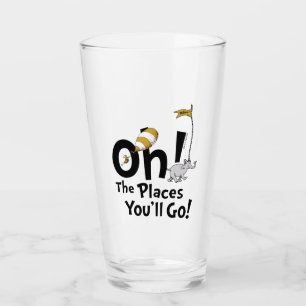 Dr. Seuss   Oh, The Places You'll Go! Retro Glass