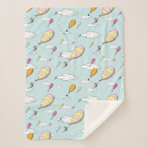 Dr. Seuss Oh, The Places You'll Go! Sherpa Blanket
