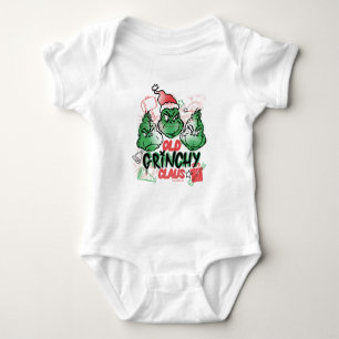 Dr. Seuss Old Grinch Claus Baby Bodysuit