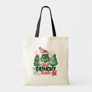 Dr. Seuss   Old Grinch Claus Tote Bag