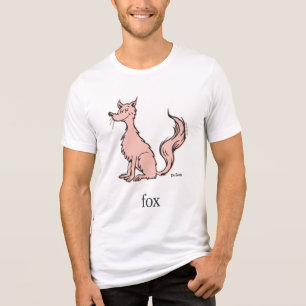 Dr. Seuss Pink Fox Tri-Blend Shirt