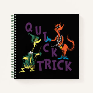 Dr. Seuss   Quick Trick Halloween Graphic Notebook