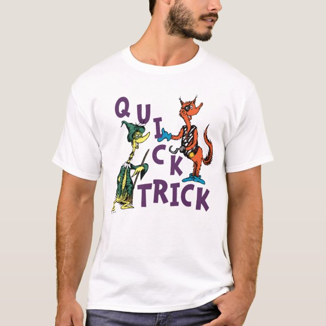 Dr. Seuss | Quick Trick Halloween Graphic T-Shirt (Front)