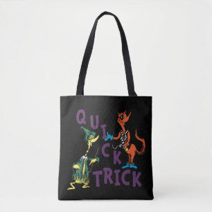 Dr. Seuss   Quick Trick Halloween Graphic Tote Bag