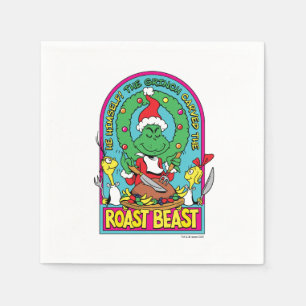 Dr. Seuss   Roast Beast Graphic Napkin