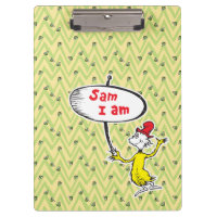 Dr. Seuss | Sam-I-Am Holding Sign