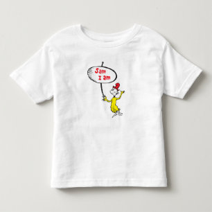 Dr. Seuss   Sam-I-Am Holding Sign Toddler T-shirt