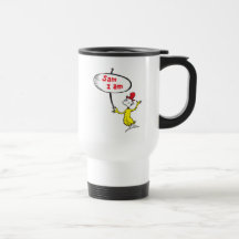 Dr. Seuss | Sam-I-Am Holding Sign