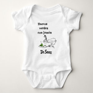 Dr. Seuss Spanish Green Eggs and Ham Baby Bodysuit