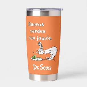 Dr. Seuss Spanish Green Eggs and Ham Insulated Tumbler