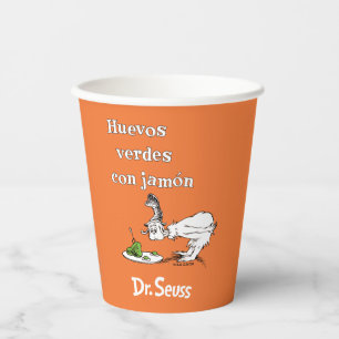 Dr. Seuss Spanish Green Eggs and Ham Paper Cups