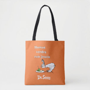 Dr. Seuss Spanish Green Eggs and Ham Tote Bag