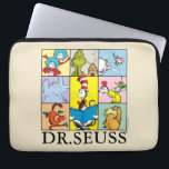 Dr. Seuss | Stories Graphic Laptop Sleeve<br><div class="desc">Check out this fun graphic featuring several Dr. Seuss stories in a colourful grid!</div>