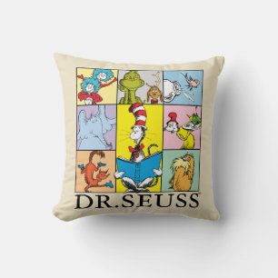 Dr. Seuss   Stories Graphic Throw Pillow