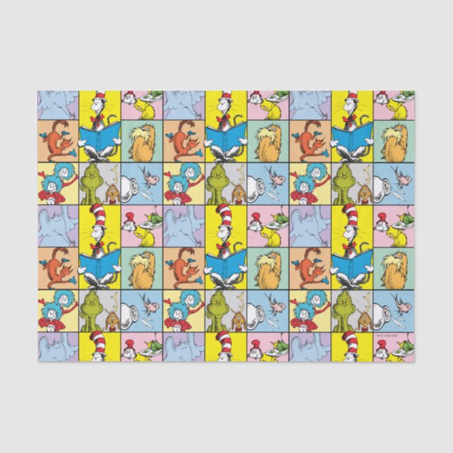 Dr. Seuss | Stories Graphic Tissue Paper (Front)