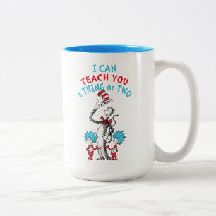 Dr. Seuss   Teacher I Can Teach You A Thing or Two Two-Tone Coffee Mug