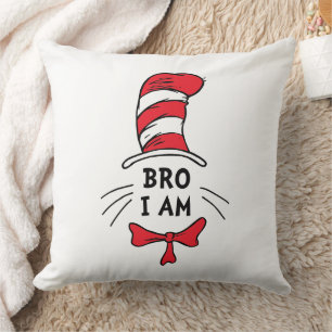 Dr. Seuss   The Cat in the Hat - Brother Throw Pillow