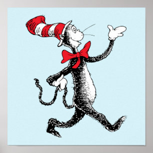 Dr. Seuss   The Cat in the Hat Cat Walk Poster
