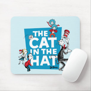 Dr. Seuss   The Cat in the Hat Logo - Characters Mouse Pad