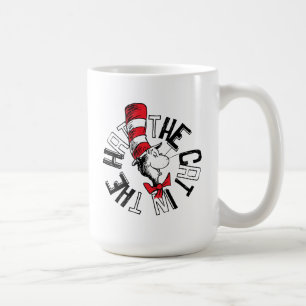 Dr. Seuss   The Cat in the Hat Round Art Coffee Mug