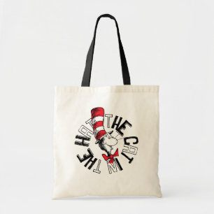 Dr. Seuss   The Cat in the Hat Round Art Tote Bag