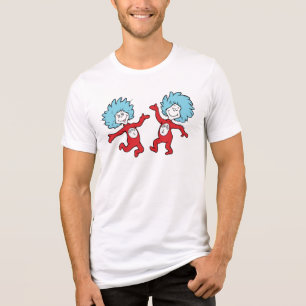 Dr. Seuss Thing 1 and Thing 2 Character Tri-Blend Shirt