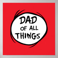 Dr. Seuss | Thing 1 Thing 2 - Dad of all Things