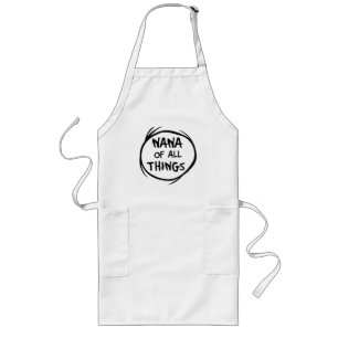 Dr. Seuss   Thing 1 Thing 2 - Nana of all Things Long Apron