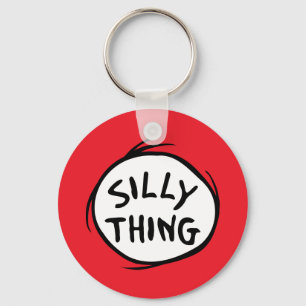 Dr. Seuss   Thing 1 Thing 2 - Silly Thing Keychain