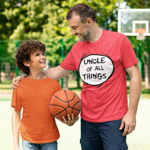 Dr. Seuss   Thing 1 Thing 2 - Uncle of all Things T-Shirt