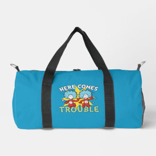 Dr. Seuss   Thing One Thing Two Here Comes Trouble Duffle Bag