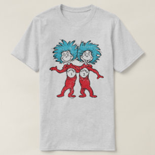 Dr. Seuss   Thing One, Thing Two Sitting T-Shirt
