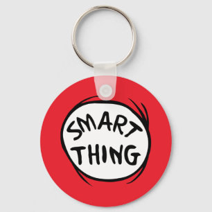 Dr. Seuss   Thing One Thing Two - Smart Thing Keychain