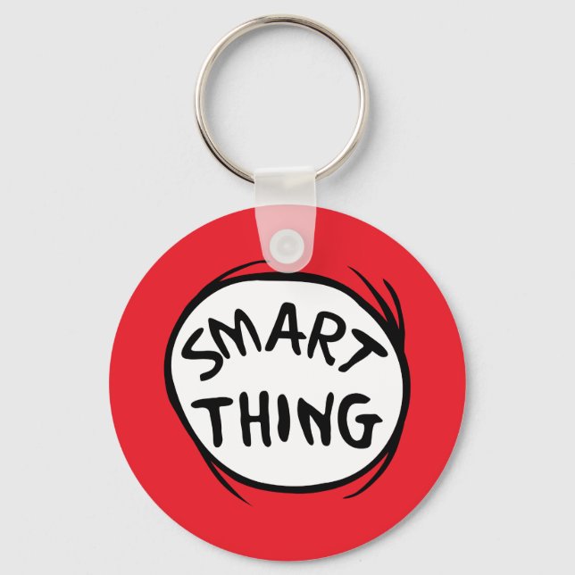 Dr. Seuss | Thing One Thing Two - Smart Thing Keychain (Front)