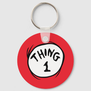 Dr. Seuss   Thing One Thing Two - Thing One Keychain