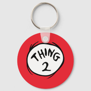 Dr. Seuss   Thing One Thing Two - Thing Two Keychain
