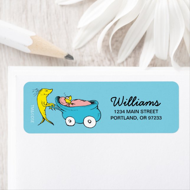 Dr Seuss | Un poisson - Baby shower garçon (En situation)