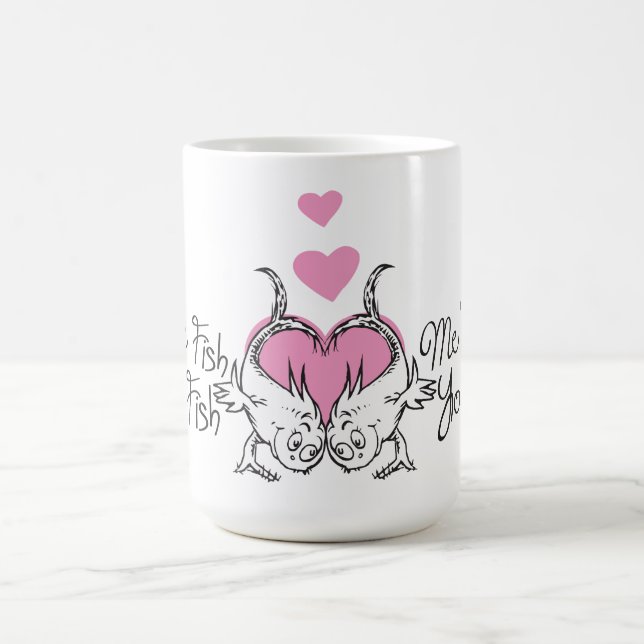 Dr. Seuss Valentine | One Fish Two Fish Coffee Mug (Center)