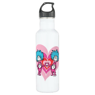 Dr. Seuss Valentine   Thing 1 Thing 2 710 Ml Water Bottle