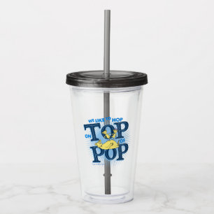 Dr. Seuss   We Like To Hop On Top Of Pop Acrylic Tumbler