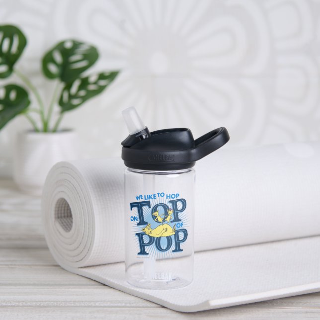 Dr. Seuss | We Like To Hop On Top Of Pop Water Bottle (Yoga)
